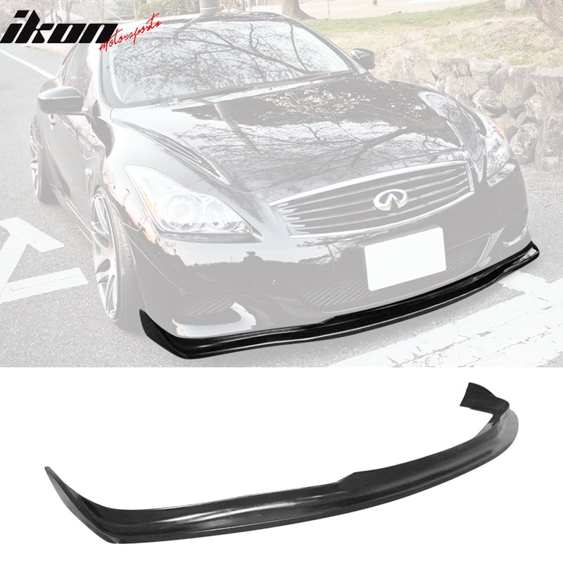 Compatible with 0814 Infiniti G37 Coupe 2Dr EVO Style Front Bumper Lip