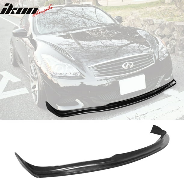 Compatible with 0814 Infiniti G37 Coupe 2Dr EVO Style Front Bumper Lip