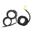 thumbnail image 5 of MENSI 16 Feet Y Splitter RV Propane Extension Hose for Two Outdoor Gas Grill to Hook Up RV 1/4" Quick Connect Adapter, 5 of 5