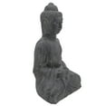 thumbnail image 2 of Sagebrook Home Resin, 23'H Sitting Buddha, Gray, 2 of 2