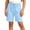 Blue, variant on JOANKDMI Girls Biker Shorts Cotton Sweatshorts Elastic Waist Dstring Short Pants with Pockets Comfortable Lounge Activewear for Kids Everyday Summer Playwear Outfit
