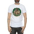 thumbnail image 2 of Harry Potter Mens Wreath Cotton Christmas T-Shirt, 2 of 4