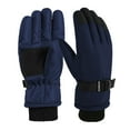 thumbnail image 2 of Baqcunre Warm Gloves, Snow Outdoor Snowboarding Ski Winter Gloves Skating Warm Windproof Kids Gloves, Knitted Gloves, Heating Gloves, 2 of 3