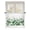 Green, variant on Sheer Curtains 63 Inch Length, Purple Blooms Floral Semi Sheer Curtains Light Filtering Window Treatment, Farmhouse Spring Flowers Botanical Privacy Voile Drapes for Living Room Bedroom 52x63 Inch