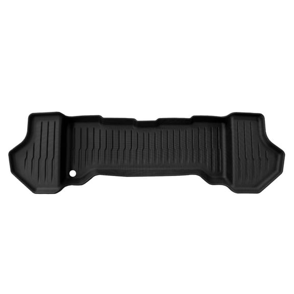 Ikon Motorsports Storage Mat Compatible With 2022-2024 Rivian R1T/R1S, TPE Front Trunk Cargo Guard 3D Molded Black Lower Liner Cover All Weather Tray Protection 2PC