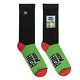 thumbnail image 6 of ODD SOX, How High Patch, Fun Graphic Print Crew Socks for Men & Women, Large, 6 of 6