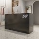 thumbnail image 2 of Receptionist Pulpit Cash Counter Desk Restaurant Tables White Mobile Checkout Register Counter Pulpitos Retail Bureau Furniture My Lux Decor Round, 2 of 12