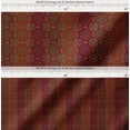 thumbnail image 2 of Soimoi Cotton Poplin Fabric Stripe & Mandala Kaleidoscope Fabric Prints By Yard 56 Inch Wide, 2 of 7