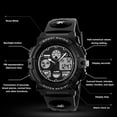 thumbnail image 3 of Waterproof Children Digital Watch With Dual Movement, Soft PU Strap, LED Display For Boys And Girls, 3 of 8