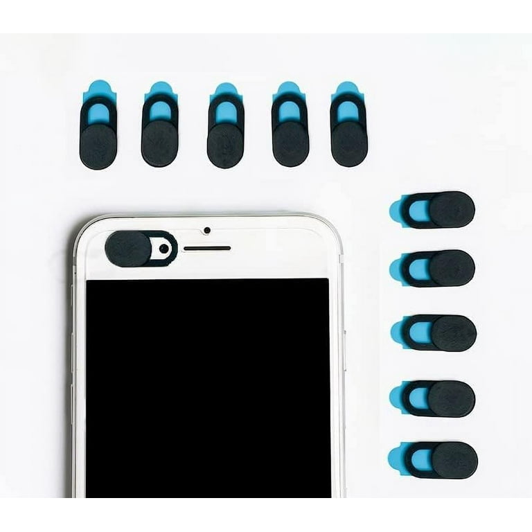 3pcs Metal Camera Lens Cap, Ultra Thin Camera Privacy Protection Cover Webcam Blocker Slider Smartphone Tablet Desktop Laptop Tricolo
