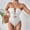 White, variant on ZZwxWA Women's Cross Tie Back Halter Monokini Swimsuit One Piece Cut Out Belly Control Bathing Suit