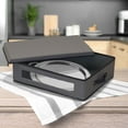 thumbnail image 7 of Household Essentials Platter Storage Chest, Gray, 7 of 7