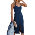 thumbnail image 4 of Txlixc WVestido casual de lomo de pasta omen vestido de fiesta de lomo sin mangas de color sólido para clubes nocturnos y playas Txlixc  moda, 4 of 7