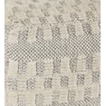 thumbnail image 4 of LR Home Small Over-tufted Geometric Indoor Square Pouf, Cream, 18" x 18" x 14", 4 of 9