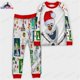 thumbnail image 2 of Disney-Conjunto de pijamas para padres e hijos, traje de alta calidad con estampado 3D de la serie de Navidad Olaf Frozen US, 2022, 2 of 4
