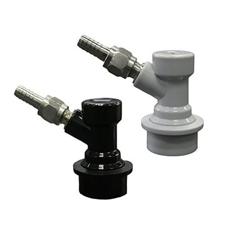 

PERA 43178-145684 Ball Lock MFL Dis-Connect Set with Swivel Nuts (2) 5/16 Gas 1/4 Liquid Barbed by (Pack of 2)