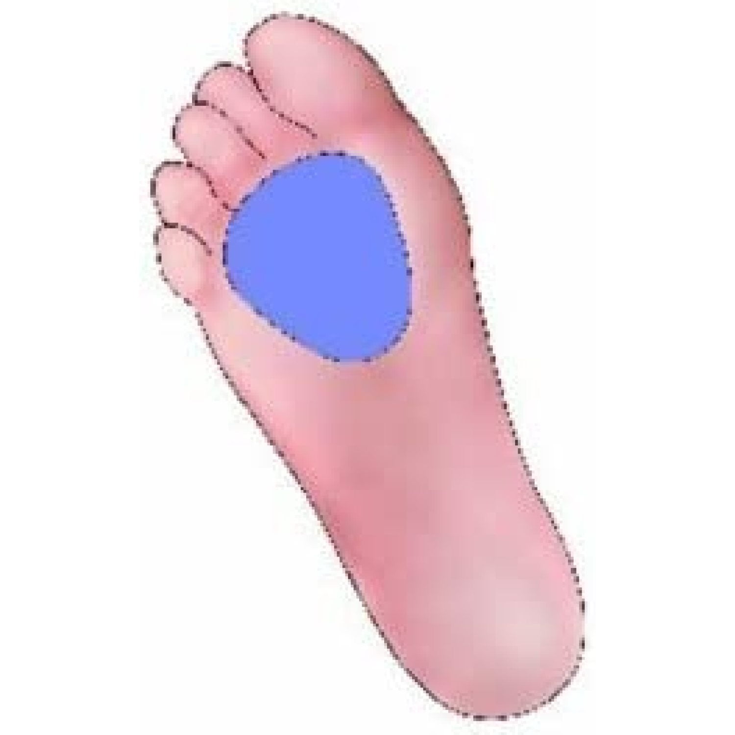 Dr. Jill's Gel BallofFoot Cushion (1/8" thickness) by Dr. Jills Foot