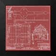 thumbnail image 2 of Warren, Annie 12x12 Black Modern Framed Museum Art Print Titled - Rockland County Barn II, 2 of 5