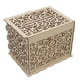 thumbnail image 5 of Caja hueca para bodas, fácil montaje, decorativaJM01319, pequeño tarjetero de madera artesanal para regalo y dinero, 5 of 8