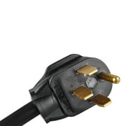Auto Drive Vehicle ADRVCD30F50M, Black PVC 1.5 RV Adapter Cord, for Recreational Vehicle with Easy To Install 1 Piece 1 Pack Stw