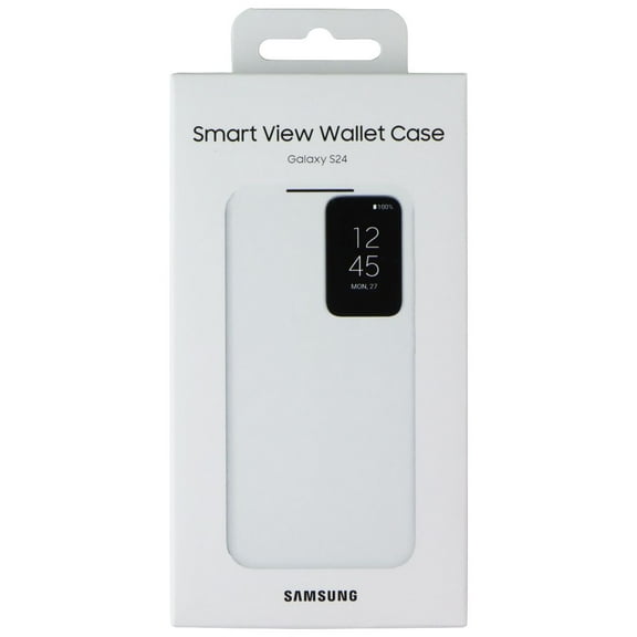 Samsung Smart View Wallet Case for Galaxy S24 - White