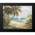 thumbnail image 2 of Brent, Paul 24x20 Black Modern Framed Museum Art Print Titled - Palm Bay, 2 of 5