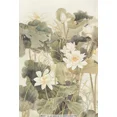 thumbnail image 1 of 30 x 40 cm, Flores de Loto Pintura de Diamante Bordado Pintura de Diamante Lienzo Pintura 5D Niño Adulto Diamante de imitación Lote Rompecabezas Dibujo Decoración de Pared Dormitorio Otoño, 1 of 5