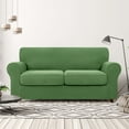 thumbnail image 2 of CHUN YI Sofa Cover with Separate Cushion Slipcover Stretch Checks, 2 of 7