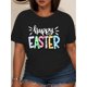 thumbnail image 1 of Camiseta de mujer Ropa de verano básicaCasual Comfort, Women's Easter Bunny Print T-Shirt, Casual Crew Neck Short Sleeve Top, Medium StretcCamisetas de verano para mujer, manga corta, cuello redondo, 1 of 7