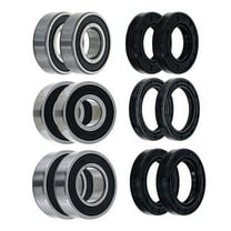 Niche Wheel Bearing Seal Kit for Kawasaki KLF300B Bayou 6205-2RS 6203-2RDQE6 MK1008386