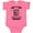 Hot Pink, variant on Inktastic Just a Girl Who Loves Books Girls Baby Bodysuit