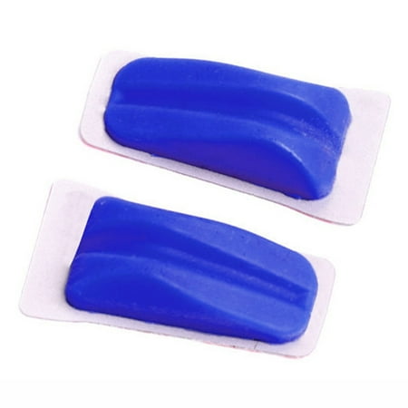 2Pcs Rubber Archery String Silencer Archery Damping Bow for Recurve Bows 21G Blue