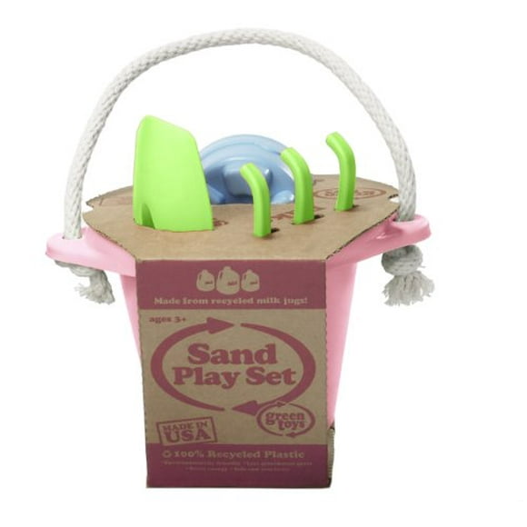 Green Toys Ensemble de Jeu de Sable, Rose