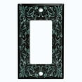 thumbnail image 2 of Metal Light Switch Plate Outlet Cover (French Victorian Frame - Single Rocker), 2 of 2