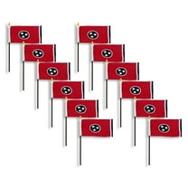 Tennessee flag 4 x 6 inch - 12 PK