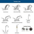 thumbnail image 2 of Treviso Laundry Room Tub/Utility Sink Faucet by Pacific Bay - Brushed Satin Nickel, 2 of 3