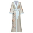 thumbnail image 4 of New Fjofpr Nightgowns for Women Women's Casual Homewear Long V-Neck Robes Nightwear Pajamas Beige Free Size, 4 of 8