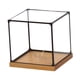 thumbnail image 1 of Caja de almacenamiento de recuerdos de fútbol, diseño apilable, transparente, vertical, portátil, de acrílico, para exhibición de fútbol, 1 of 9