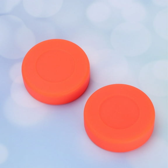 OUNONA  12 Pcs Hockey Balls Dense Texture Adjustable Hardness Pucks