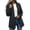 Black, variant on Women's Lightweight Softshell Jacket Water Repellent Windbreaker Fleece Lined Hooded Full Zip 4 Way Stretch Breathable Running Hiking Jacket for Women 2026, Blue,S