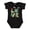 AB-Black, variant on Love Earth Environmental Bees Boys or Girls Baby Bodysuit