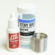 J.W. HARRIS Harris SBSK Stay Brite Silver Bearing Solder & Stay Clean Liquid Flux Kit