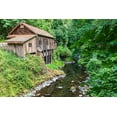 thumbnail image 2 of Wilson, Emily 32x23 Black Ornate Wood Framed with Double Matting Museum Art Print Titled - Washington State-Woodland Cedar Creek Grist Mill-near Vancouver-Washington, 2 of 4
