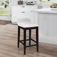 thumbnail image 4 of Home Square Counter Height Stool in Black - Set of 3, 4 of 9