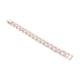 thumbnail image 5 of Pulsera cubana Bling Bling Hip Hop cierre cadena joyería de diamantes para hombres mujeres pareja oro rosa, 5 of 5