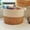 White, variant on Bizhua Seagrass Shelf Storage Baskets Decorative Rope Design Versatile Home Organiser for Living Room Bedroom Bathroom Underbed, Straw and Cotton Thread Woven Handle Storage Basket M