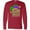 Red, variant on Inktastic Mardi Gras New Orleans Louisiana Jester Hat Long Sleeve T-Shirt