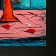 thumbnail image 3 of La Pastiche  Atelier De Jiel 'Daisies and Poppies' Fine Art Print on Canvas - Black, 3 of 5