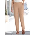 thumbnail image 2 of Jessica London Women's Plus Size Petite Stretch Cotton Chino Straight-Leg Pant, 2 of 5