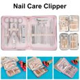 thumbnail image 1 of 7/18/26 Piezas Kit De Cortaúñas Kit De Alicates De Manicura De Acero Inoxidable Kit De Tijeras De Uñas Afiladas Kit De Cuidado De Uñas Cortaúñas Para Uñas De Los Pies Cortador De Lima De Uñas Duradero Muyoka Hogar, 1 of 1